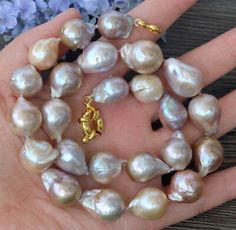 Size: 15x20mm. Style: Necklace. Multicolor Pearl Necklace, Necklaces Chunky, Chunky Necklaces, Baroque Pearl Necklace, Couple Necklaces, Statement Necklaces, Pearl Color, Style Necklace, Gold Plated Chains