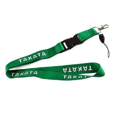 Takata lanyard in green with quick release and loop. Toyota Subaru, Jdm Stance, S13 Silvia, Racing Harness, Jdm Accessories, Jdm Stickers, Keychain Lanyard, Japanese Domestic Market, Key Lanyard