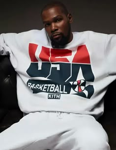 Product Specifications: Material: Fleece Sleeves: Full Length Collar: Crewneck Cuffs: Rib Knitted Color: White The post Kevin Durant USA Basketball Sweatshirt appeared first on Celebrity Jackets. Sports Season Crew Sweater With Ribbed Cuffs, Crew Sweater With Ribbed Cuffs For Sports Season, Crew Neck Sweater With Ribbed Cuffs For Sports Season, Cyberpunk Jacket, Anime Jacket, Basketball Sweatshirts, Champion Jacket, Shearling Jacket Women, Varsity Letterman Jackets