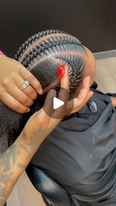 Six Braids Cornrow, Kids Stitch Braids Hairstyles, Cornrows Braids Hairstyles 2024, 5 Feed In Braids Hairstyles, Quick Stitch Braid Styles, Feeding Cornrows Braids, Kid Stitch Braid Styles, All Back Styles Braids, Two Braids Hairstyle With Curly Hair