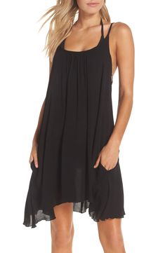 Free shipping and returns on Elan Cover-Up Slipdress (Nordstrom Exclusive) at Nordstrom.com. <p>Super swingy and strappy, this dress slips on and off swimwear quickly and conveniently while keeping cute enough for plans afterward.</p> Sandos Cancun, Surf Bikinis, High Waisted Bathing Suits, Orange Swimsuit, Trendy Swimsuits, Pink Swimsuit, Swimsuit Cover Ups, Swimsuit Cover, Ladies Dress Design