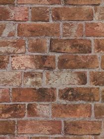 an old brick wall is shown in this image