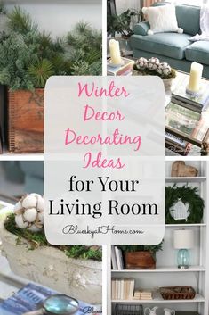 winter decorating ideas for your living room