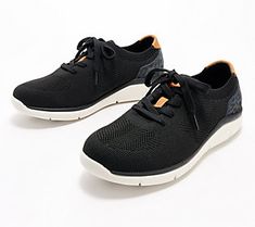 Get moving in supportive style with these knit lace-up sneakers on your feet. From Propet. Comfortable Low-top Knit Sneakers, Sporty Knit Lace-up Sneakers, Comfortable Knit Low-top Sneakers, Casual Comfortable Knit Sneakers, Comfortable Running Shoes With Perforated Toe Box, Knit Low-top Sneakers For Sports, Casual Knit Lace-up Sneakers, Sporty Knit Sneakers For Sports, Casual Knit Low-top Sneakers