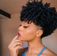 fade. Tapered Natural Hair Cut, Short Natural Haircuts, Cabello Afro Natural, Tapered Natural Hair, Natural Hair Cuts, Tapered Hair