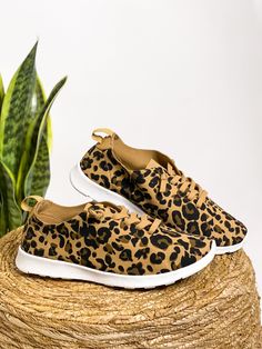 These Not Rated Mayo, leopard, casual shoes feature a soft, faux suede material. They also have comfy, padded insoles, faux laces, and a white rubber outsoles. Great for wide feet! Go up a half size Faux suede Faux leather laces Leopard Print Low-top Synthetic Sneakers, Trendy Leopard Print Lace-up Sneakers, Casual Leopard Print Sneakers With Cushioned Footbed, Leopard Print Lace-up Synthetic Sneakers, Casual Leopard Print Lace-up Sneakers, Fall Leopard Print Lace-up Sneakers, Lane Boots, Go Up, Suede Material