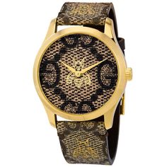 Gucci Luxury Snakeskin Dial Gold Bumblebee Unisex Watch Limited Edition - Band New With Tags! - Limited Quanity -100% Authentic - Full Retail Package With All Accesories About The Watch: Case Color: Gold Band/Strap: Two-Piece Strap Lug Width: 20 Mm Water Resistance: 50 M (5 Atm) Band Width: 20 Mm Band Material: Leather Case Thickness: 10 Mm Case Size: 38 Mm Water Resistance: 50 Meters / 165 Feet Dior Watch, Timeless Watches, Gucci Watch, Gucci Fashion, Military Watches, Unisex Watches, Gucci Accessories, Burberry Women, Leather Band