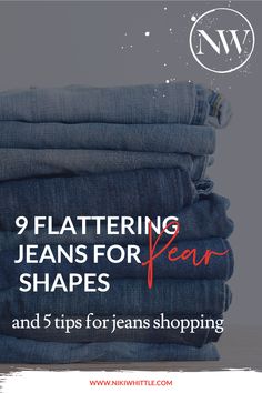 If you struggle to find jeans to fit your pear shape this article will   give you 5 tips for buying jeans, share the key things to look for in   jeans that flatter a pear shape, and the most flattering jeans styles   for triangle shaped women #jeans #denim #pearshape #triangleshape   #bodyshape #bodytype #flattering #shoppingtips #bodyshapes Triangle Body Shape