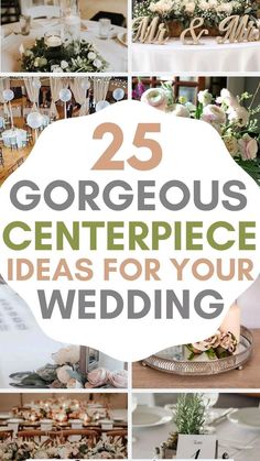 25 gorgeous centerpiece ideas for your wedding