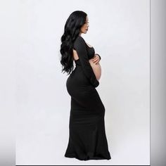 Dresses | Maxi Maternity Dress | Poshmark Diy Maternity Photos, Maxi Maternity Dress, Pregnancy Maxi Dress, Pregnancy Outfits, Maternity Photos, Maternity Dress, Pregnancy Photos, Maternity Dresses, Dresses Maxi