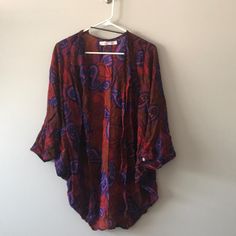 Paisley Print Boho Kimono Brand New Without Tags Just Wrinkly From Being In Closet Open To Offers Moving Sale Boho Kimono, Moving Sale, Paisley Print, Paisley, Brand New, Tags, Women Shopping, Closet, Black