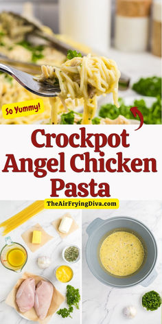 Crockpot Angel Chicken Pasta Recipe