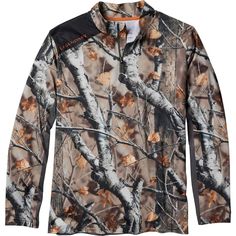 Legendary Whitetails Men's Shoal Performance 1/4 Zip Shirt Large Tall- New! Hunting, Fishing, Hikingthis Pullover Is A Great Choice For Your Favorite Outdoor Activities. Midweight Poly/Spandex Blend Is Soft, Flexible, And Easy To Move In. The Quarter Zip Placket Makes For Easy On/Off. Keep Cool And Dry With Wicking Moisture Management, And Upf 30 For Sun Protection. You Will Revel In The All-Over Unique Camo Patterns That Truly Allow You To Go From The Woods To The Water. Big Game Field Color Zip Shirt, Camo Patterns, White Tail, Keep Cool, Move In, Big Game, Fishing Shirts, Mens Activewear, Hunting Fishing