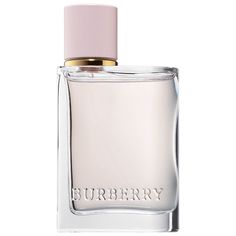 Fragrance Family: FloralScent Type: Fruity FloralKey Notes: Dark Berries, Jasmine, Musk-AmberFragrance Description: Burberry Her Eau de Parfum for women is an artful blend of berries elevated by spirited jasmine and violet and smoothed out with amber and musk. A multifaceted, magnetic fruity gourmand and the scent of freedom.About the Bottle: Interweaving the House's tailored heritage with unexpected twists and turns, this designer perfume from master perfumer Francis Kurkdjian opens with a dens Dior Products, Burberry Her, Burberry Fragrance, Burberry Perfume, Burberry Beauty, Designer Perfume, Lifestyle Board, Parfum For Women, Aesthetic Png