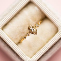 local eclectic | White Topaz Harlow Ring Unconventional Engagement Rings, Classic Diamond Engagement Ring, Gold Vintage Ring, Local Eclectic, Marquise Ring, Alternative Engagement Rings, Vermeil Jewelry, Ring Style, Pretty Rings