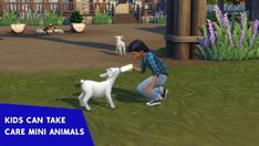 Kids Can Take care Mini Animal (EP14 Require) | Patreon Sims Barbie, Sims Historical, Ts4 Kids, Sims Design, Ts4 Mods, Arcade Room, Sims 4 Patreon, The Sims 4 Packs, Sims Ideas