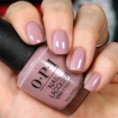 Mauve Pink Nail Polish, Opi Pink On Canvas, Fall Nude Nail Colors, Opi Nude Colors, Nude Pink Nail Polish, Opi Fall Colors, Fall Nail Colors Opi, Rainbow Mountains