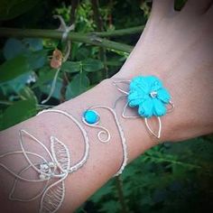 Flower Cuff Bracelet with blue Labradorite Wire wrapped | Etsy Blue Bohemian Wire Wrapped Cuff Bracelet, Blue Wire Wrapped Cuff Bracelet Gift, Gift Blue Wire Wrapped Cuff Bracelet, Adjustable Blue Wire Wrapped Cuff Bracelet, Flower Cuff Bracelet, Flower Cuff, Tree Of Life Bracelet, Ring Bracelet Chain, Family Tree Necklace