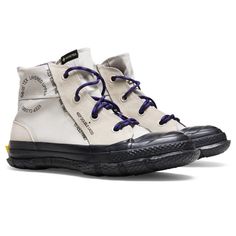 Authentic. Converse Gore-Tex Unisex High Top Sneaker Boots. Women’s 9.5, Men’s 7.5 New, Never Used. Converse All Star White, White Chuck Taylors, Gore Tex Boots, Converse Chuck Taylor White, Blue Converse, Red Converse, Purple Sneakers, White Shoes Sneakers, White Leather Sneakers