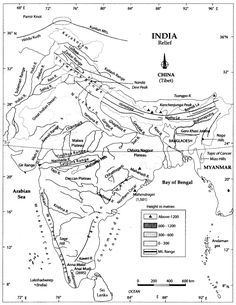 map of india showing the major cities and rivers