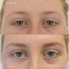 Brown Eyebrows Blonde Hair, Makeup For Eyebrows, Eyebrow Images, Permanent Brows, Combo Brows