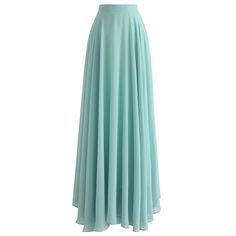 PRICES MAY VARY. [ Product Details ] Chiffon fabric finished. Asymmetric hemline. Concealed side zip closure. Lined. 100% Polyester. Hand wash cold [ Style Details ] Serve up major goddess vibes in this maxi skirt in mint. This pretty pick is perfect for dressing up with frilly blouses and dressing down with casual graphic tees. Also available in mustard, black, white, and pink. [ Occasions ] Great selection for wedding party dress, bridesmaid dress, formal party dress, holiday dress, school pro Goddess Vibes, Frilly Blouse, Tulle Maxi Skirt, Chiffon Maxi Skirt, Layered Tulle Skirt, Pink Chiffon, Floral Maxi Skirt, Formal Party Dress, Party Skirt