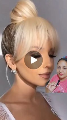 🌺 jessenia Saavedra 🌺 on Instagram: "Flequillo sin cortar el cabello 
#FakeBangs
#NoCutBangs
#HairHack
#FauxFringe
#BangsTutorial
#peluqueria 
#videos
#videosviralea"