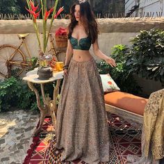 Lehenga Skirt Designs, Skirt Outfits Indian, South Indian Lehenga, Avinash Sachdev, Indian Wedding Saree, South Indian Wedding Saree, Indian Bridesmaid Dresses, Indian Outfits Lehenga