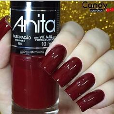 Nails Only, Red Nail, Luxury Nails, Matte Nails, Nail Polish Colors