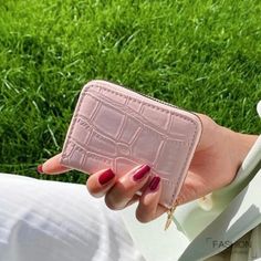 Material: This Wallet Made Of Pu Leather, It’s Durable And The Touch Feeling Is Comfortable. Size: 4.1” X 0.8” X 3.1”. The Internal Structure With 9 Credit Card Slots, 2 Cash Slots, Weight: 76g(3.2oz). Simple And Durable Stylish Small Wallet No Matter For Women, Girls, Ladies. Perfect For Daily Use And Easy Matches With Any Style Wearing. Perfect Gifts: This Wallet Makes Great Gift Idea For The Ones You Love,Excellent For Yourself Or Presenting As A Gift For Her On Birthday, Anniversary, Mother’ Trendy Rectangular Wallet, Trendy Daily Use Card Holder, Daily Use Card Holder With Zipper Closure, Compact Coin Purse With Card Slots, Trendy Pink Compact Coin Purse, Trendy Pink Bifold Coin Purse, Pink Rectangular Coin Purse, Casual Pink Wallet With Card Slots, Casual Pink Wallets With Card Slots