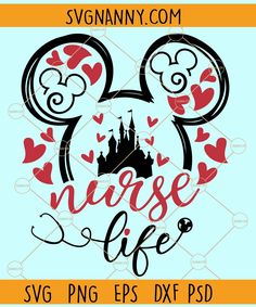 Mickey mouse nurse life SVG, Mouse ears Svg, Stethoscope Svg, Nurse icons Svg, Nurse shirt Svg Medical Shirt, Stethoscope Svg, Nurse Life Svg, Disney Trip Shirts, Trip Shirts, Nurse Shirt, Disney Trip, Travel Shirts, Mouse Ears