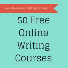 the words 50 free online writing courses