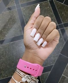 Cool Apps, Purple Acrylic Nails, Tapered Square Nails