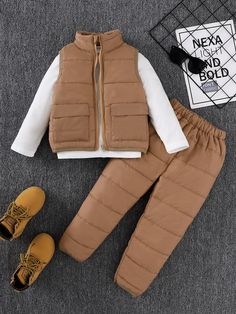 Puffer Vest Jacket, Linen Style Fashion, Baby Boy Outfits Swag, Cool Shirt Designs, Sleeveless Puffer, Dress Suits For Men, Carters Girl, Kids Clothes Boys