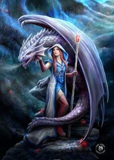 Displate is a one-of-a-kind metal poster designed to capture your unique passions. Sturdy, magnet mounted, and durable – not to mention easy on the eyes! Anne Stokes Dragon, Spirit Dragon, Anne Stokes Art, Anne Stokes, Dragon Artwork Fantasy, Fairy Dragon, Dragon Girl, Dragon Rider, Dragon Pictures