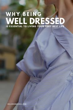 So you want to design a life well lived? While meditation, morning routines, and every other personal development practice will help. Don't overlook or underestimate the power of style. Here is why being a well-dressed woman is essential to living your ve Joanne The Scammer, A Life Well Lived, Dressing Well, Living Your Best Life, Morning Routines, New Years Eve Outfits, Life Well Lived