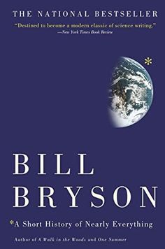 the cover of bill bryson's book, a short history of nearly everything