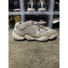 No Box, 8.5/10 Condition Needs A Good Clean And Will Look 9/10. Elevate Your Sneaker Game With These Adidas Yeezy 500 Blush Shoes In Size Us 7. Made With Suede Upper Material And A Standard Shoe Width, These Sneakers Are Perfect For Various Activities Such As Gym Training, Walking, Tennis, Weightlifting, School, Cross Training, Crossfit, Yoga, Basketball, Bodybuilding, Running, And Jogging. The Ivory Color Adds A Touch Of Sophistication To Your Look, While The Low Top Shoe Shaft Style And Athletic Type Give Your Feet The Necessary Support And Comfort. These Adidas Yeezy 500 Blush Shoes Are Part Of The Adidas Yeezy Product Line, And Feature A 2018 Release Year With Model Number Db2908. They Yeezy 500 Blush, Blush Shoes, Yeezy 500, Sneaker Games, Comfortable Sneakers, Gym Training, Adidas Yeezy, Cross Training, Ivory Color