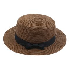 Kids Girls Boys Infant Summer Fedora Straw Hat Wide Brim Floppy Beach Sun Cap Visor Hat Features: Material Made of straw material. Soft comfortable and breathable design. Style Fashionable unique design and keeps your little kid cool and looking good in the hot weather. Size with hat circumferencefit 52-53cm/20.5-20.9inchs for 3-8 years old,Unisex fedora design makes it suitable for both baby girl and baby boy. Design Elegant british style beach hat. Perfect for little girls, womens to wear and Womens Fedora Hat, Summer Fedora, Womens Beach Hat, Baseball Cap Summer, Womens Fedora, Floppy Hats, Mens Sun Hats, Boys Summer, Wide Brim Sun Hat