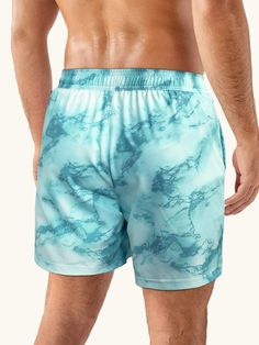 Make a fashion statement at the beach with our striking Tie Dye Waist Swim Trunks. The mesmerizing tie-dye pattern is the epitome of modern style, while the drawstring and pocket features provide practicality. Features: Pattern Type: Tie Dye Details: Drawstring, Pocket Type: Bottoms Bottom Type: Shorts Fabric: Non-Stretch Care Instructions: Machine wash or professional dry clean Body: Lined Lining: 90% Polyester, 10% Elastane Size Chart (Inches): Size US Hip Size Inseam Waist Size S 36 44.1 4.8 Casual Tie Dye Bottoms For Beach, Casual Tie Dye Swimwear For Poolside, Summer Vacation Swimwear With Side Pockets, Casual Tie Dye Swimwear For Swimming, Summer Outdoor Swimwear With Drawstring, Summer Vacation Tie-dye Bottoms, Casual Tie-dye Bottoms For Beach, Summer Beach Tie-dye Bottoms, Casual Tie-dye Swimwear For Poolside