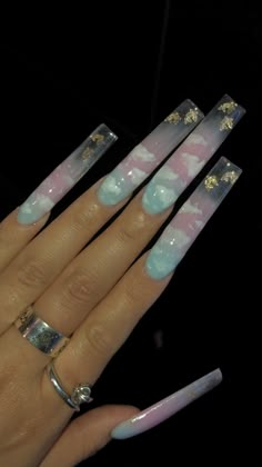 Bad B Nails, Acrylic Nails Pretty, Ethereal Nails, Nails Acrylic Long, Long Acrylic Nail, Stilleto Nails Designs, Nails Pretty, Super Cute Nails, Long Acrylic Nail Designs