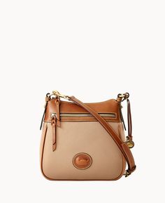 Cool Purses, Hand Bags For Women, Monogram Pendant, Purses For Women, Tan Cowhide, Classic Bags, Satchel Tote, Dooney And Bourke, Dooney & Bourke