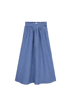 Saturday Skirt - Weekend Plaid Skirt Looks, Full Midi Skirt, Day And Night, Soft Light, Small Tops, Verona, Side Zip, Spring Fashion, Looks Great