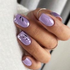 Select the correct size of fake nails for each finger. Apply our glue sticker on your nails. Put on the fake nails. Gently peel off the fake nails from the sides. This false n ails are e asy to file, paint and apply. Nails Art For Wedding, Purple And Gold Ombre Nails, Wedding Nails Purple The Bride, Lavender Nail Art Designs, Cute Nail Extensions, Cute Lilac Nails, No Chip Nails Designs, Wisteria Nails, Lilac Nail Ideas