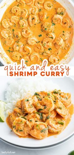 shrimp curry is an easy and tasty dish that's ready in less than 30 minutes