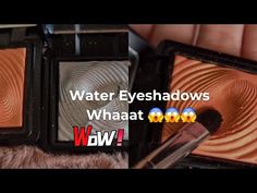 Eyeshadow Palette, I Saw, Makeup, Water, Make Up