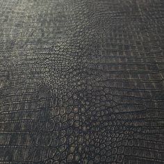 an alligator skin pattern is shown in black and grey colors, as seen from above