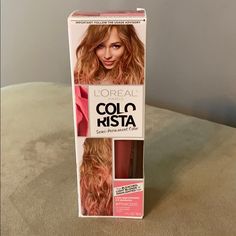 Nwt Pink Semi Perm Color For Blonde Hair Loreal Colorista Pink, Color For Blonde Hair, Loreal Colorista, Hair Color For Women, L Oreal, Perm, Pink Color, Blonde Hair, Womens Hairstyles