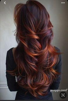 Hair Color Auburn, Red Highlights, Hair Color And Cut, Hair Dye Colors, Hair Inspiration Color, Fall Hair Color, روتين العناية بالبشرة, Fall Hair Colors