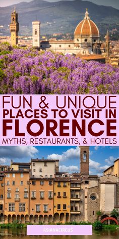 the cover of fun and unique places to visit in france with text overlaying it